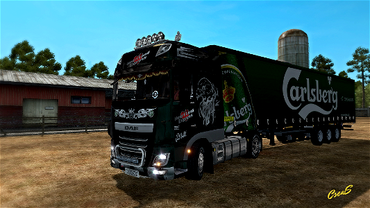 Daf XF Euro6 & Schmitz trailer