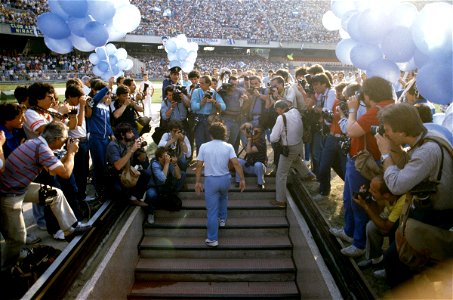 Diego Armando Maradona in 1986