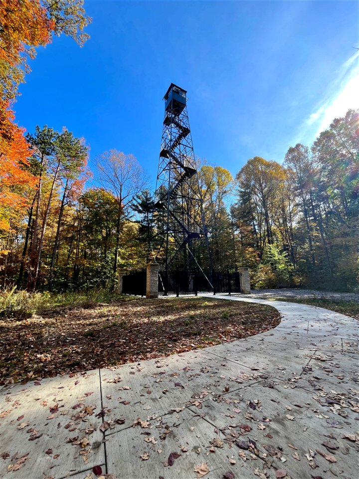 Fire Watch Tower at McCormick’s Creek State Park