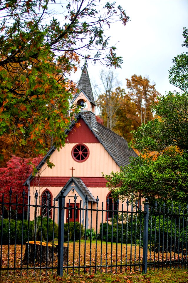 Historic Rugby Tennessee Episcopal Church and Town Hall