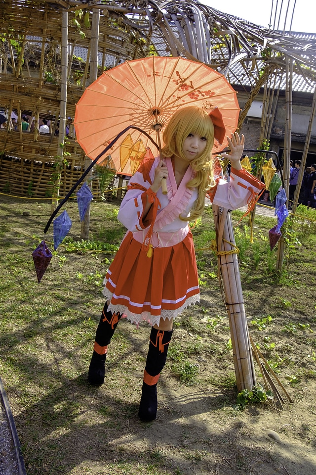 Anime cosplay Costume cute Asian Girl