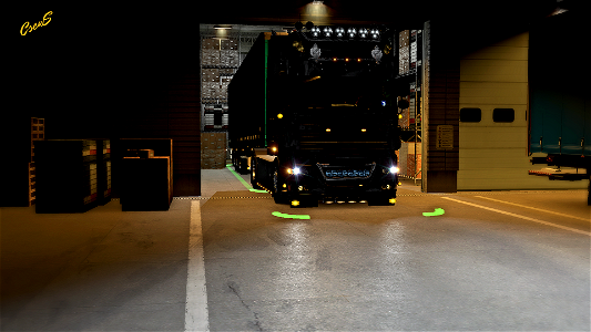 Night unloading in Polar Fish company