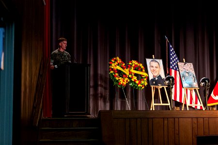 VMM-261 honor fallen Marines with memorial ceremony photo