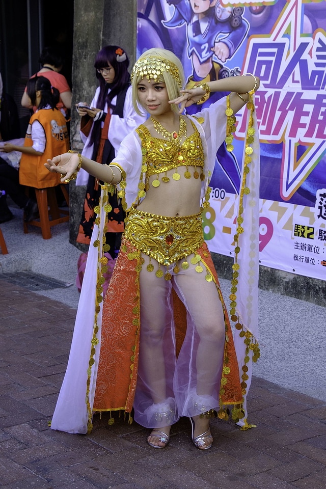 Anime cosplay Costume cute Asian Girl