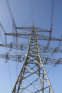 Power line power supply energy photo