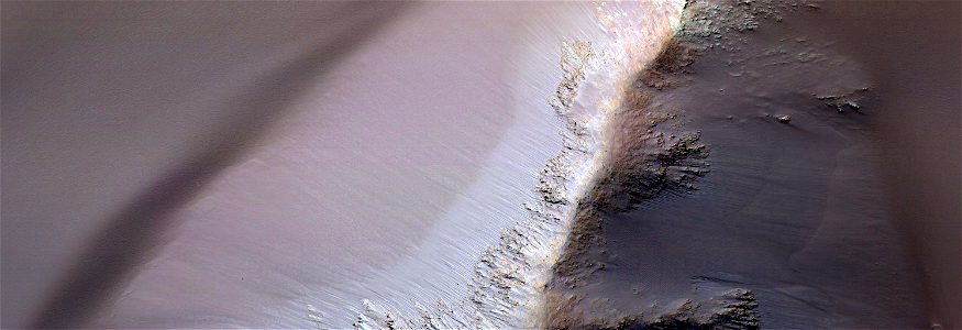 Mars - Recurring Slope Lineae in Juventae Chasma photo