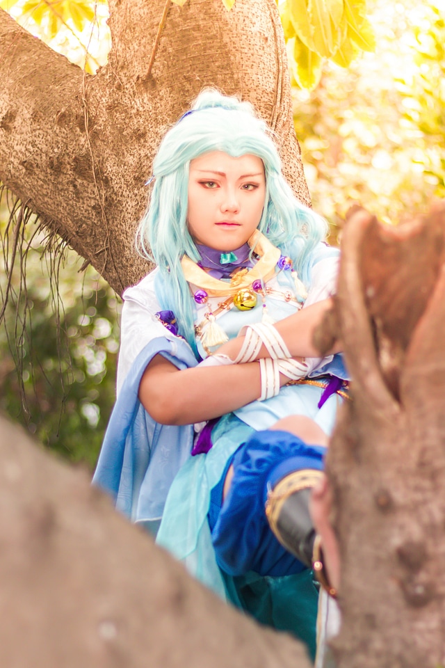 Japan anime costume girl portrait