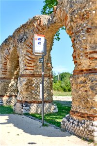 Roman Aqueduct of the Gier, France photo