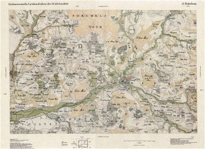 22 Die Kurhannoversche Landesaufnahme (1767-1787)