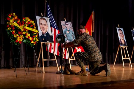 VMM-261 honor fallen Marines with memorial ceremony photo