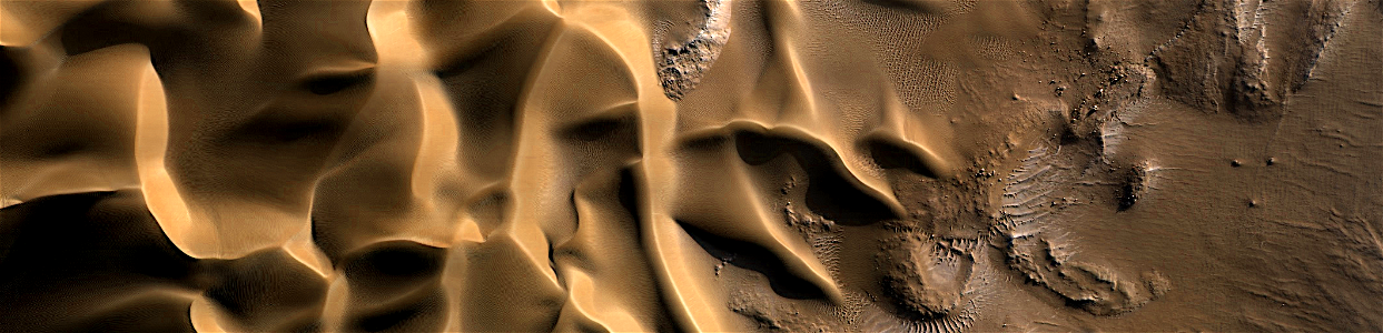Mars - Gullies and Dune Field photo