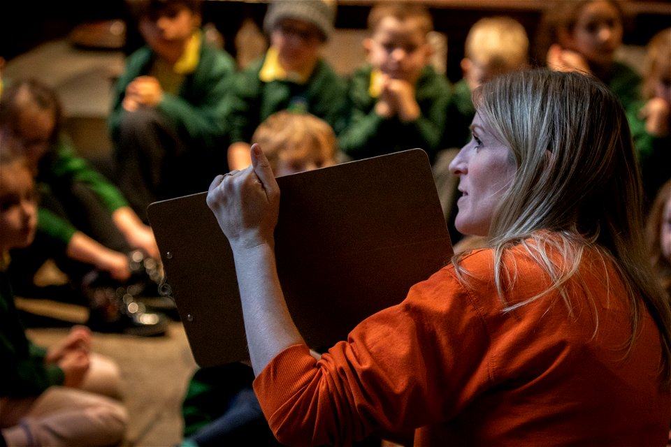 Schools workshop at Newcastle Cathedral