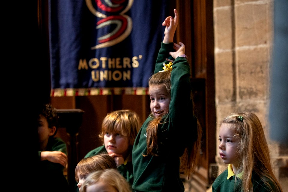 Schools workshop at Newcastle Cathedral