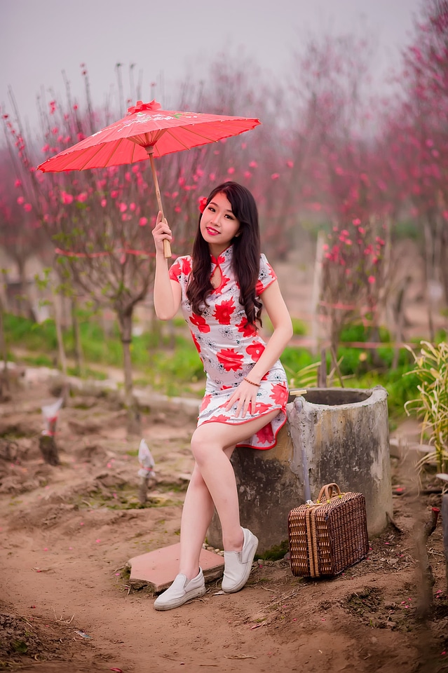 Anime cosplay Costume cute asian Woman