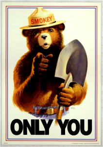 I wanna wear my smokey bear, oh yeah, oh yeah, ah ha 🐻 Καπνιστή αρκούδα photo
