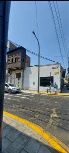 Balcón apuntalado