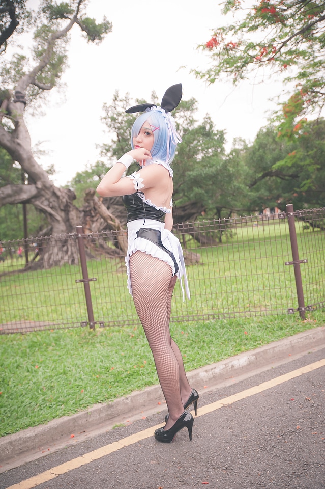 Portrait of Sexy Super Hero Female Cosplay Character