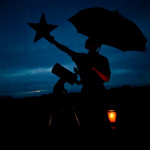The unstoppable astronomer photo