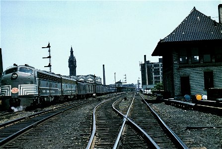 NYC E8A 404? The Berkshire Worcester MA June 1957