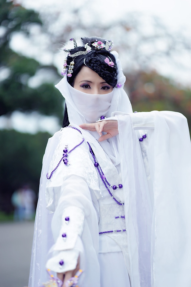 Japan anime cosplay Girl