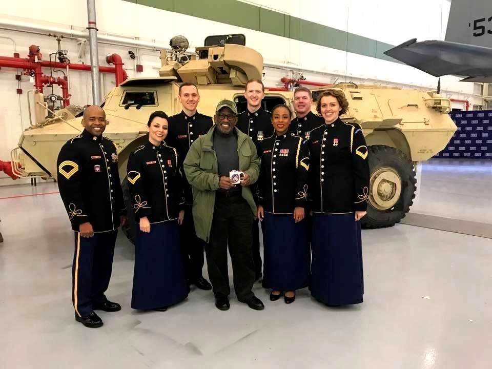 Nicole Bouffard US Army Voices with Al Roker