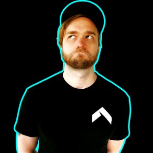 * Devin Schumacher - stroke lightsaber blue