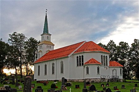 Langset church photo