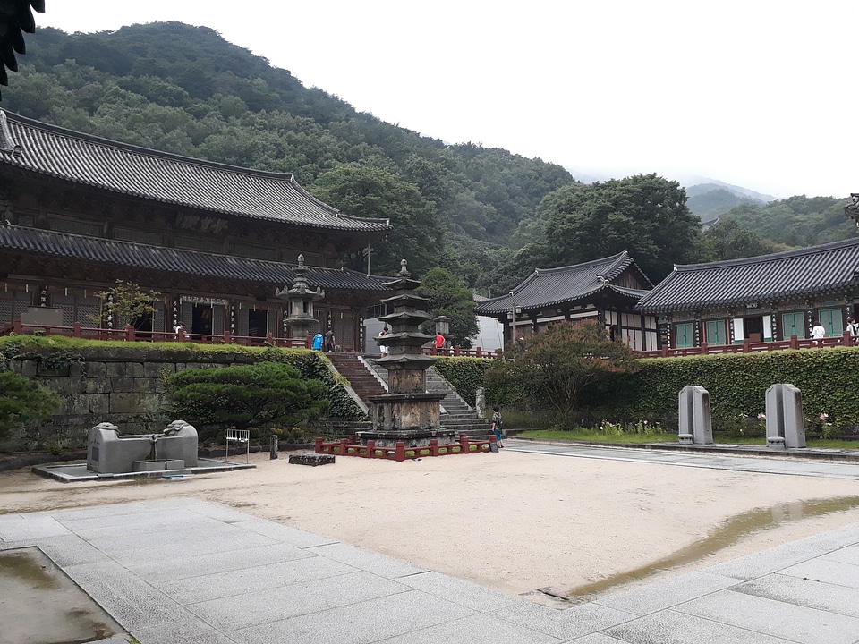Hwaeomsa head temple in Gurye South Korea