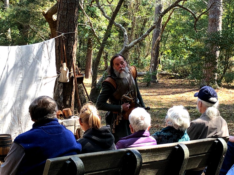 OBX History Weekend Living History Program at Fort Raleigh National Historic Site March 2022