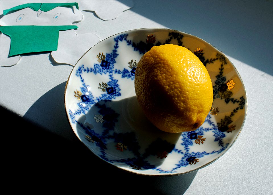 the yellow lemon