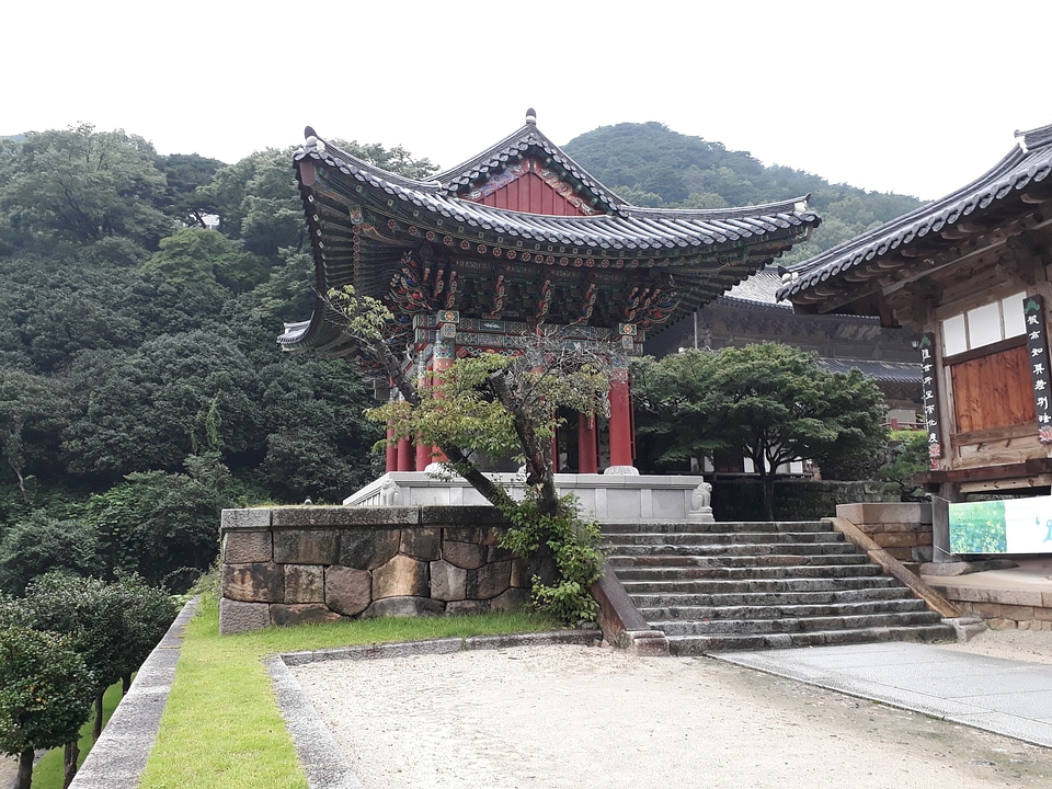 Hwaeomsa head temple in Gurye South Korea