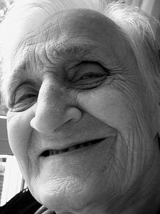 Old old age grandma