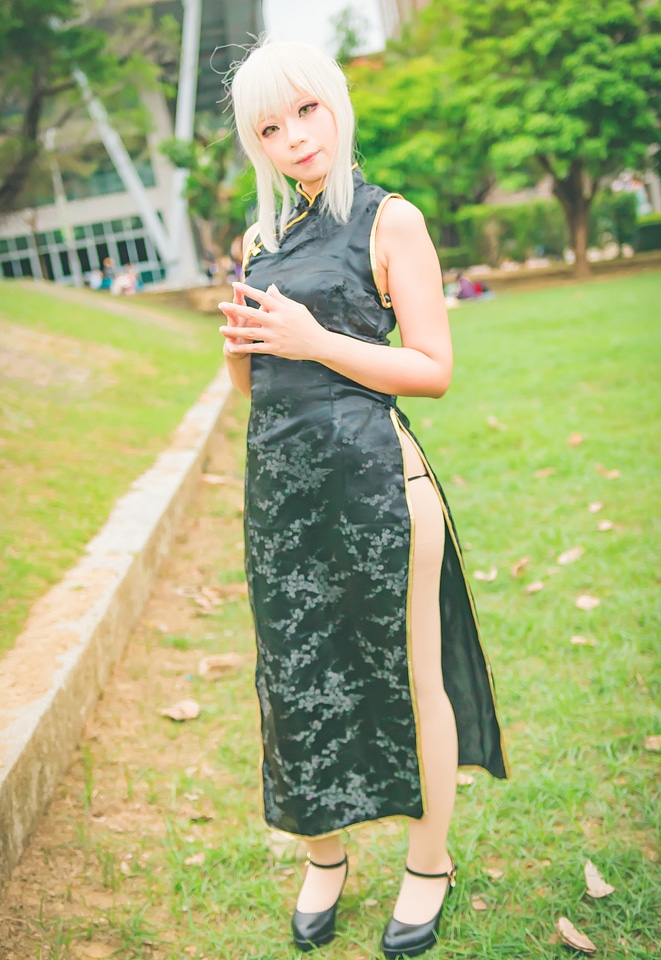 Japan anime costume girl portrait