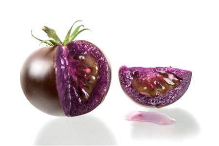 'Purple’ tomato fruit genetically engineered to produce anthocyanins