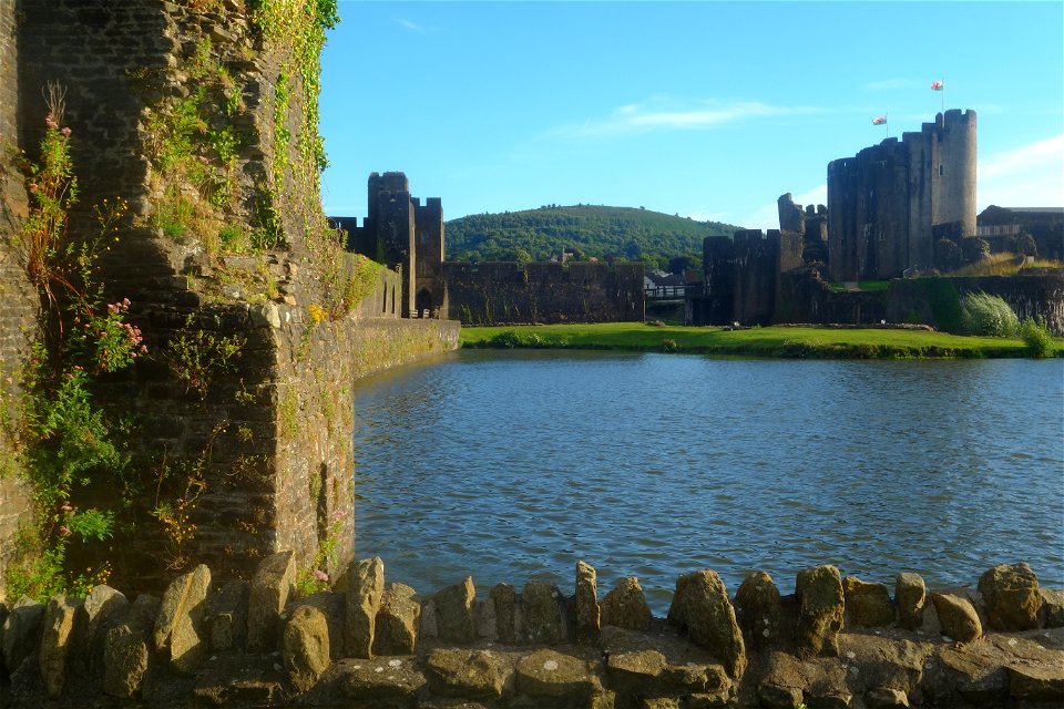 Castle and Mountain