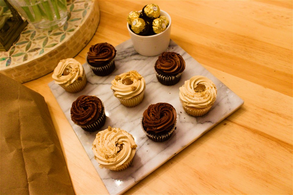 Some cupcakes.