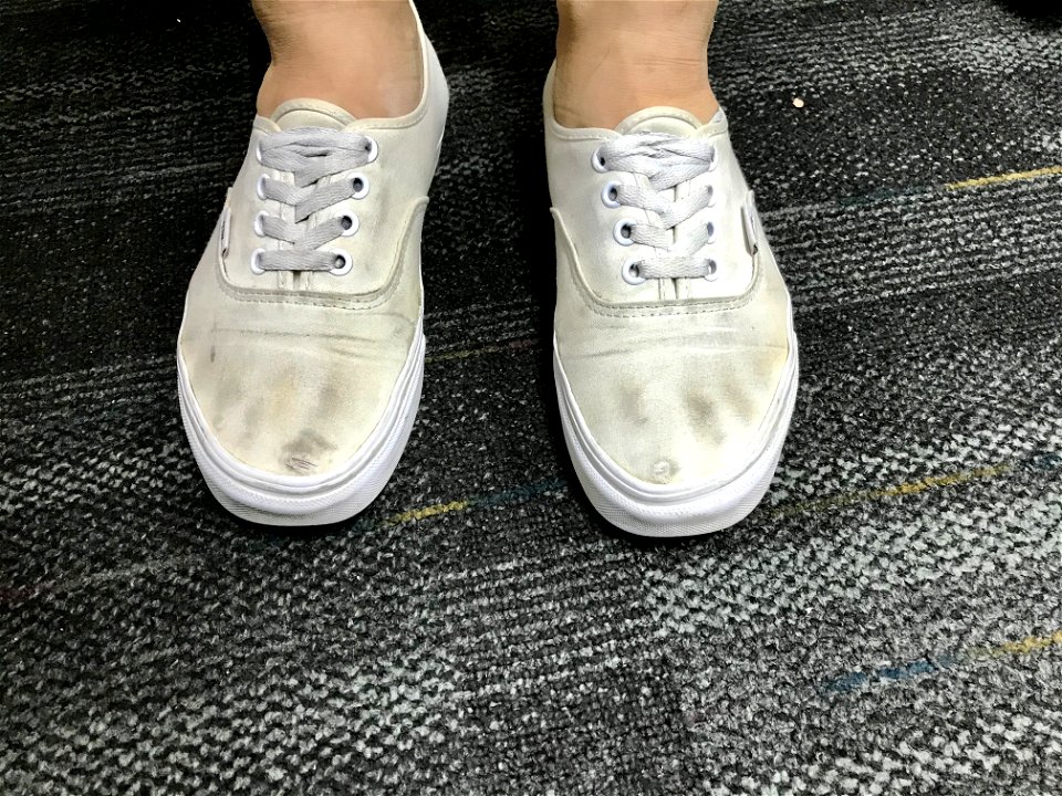 Dirty White Vans