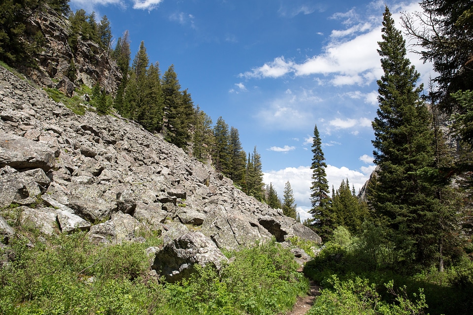 Granite Canyon in Grand Teton National Park