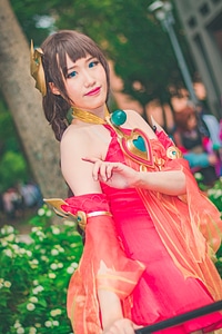 Japan anime cosplay, cartoon women photo