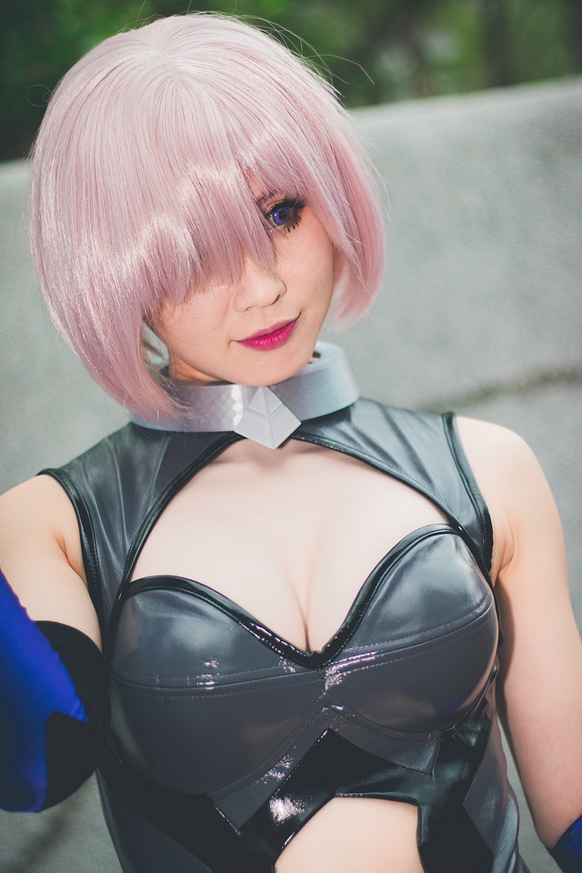 cosplayers dress up as Japanese Manga characters