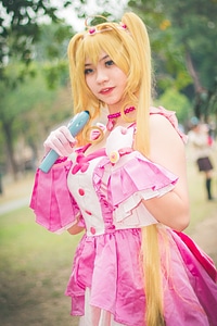Japan anime costume girl portrait photo