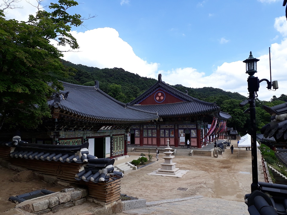 Haeinsa temple in Gayasan National Park