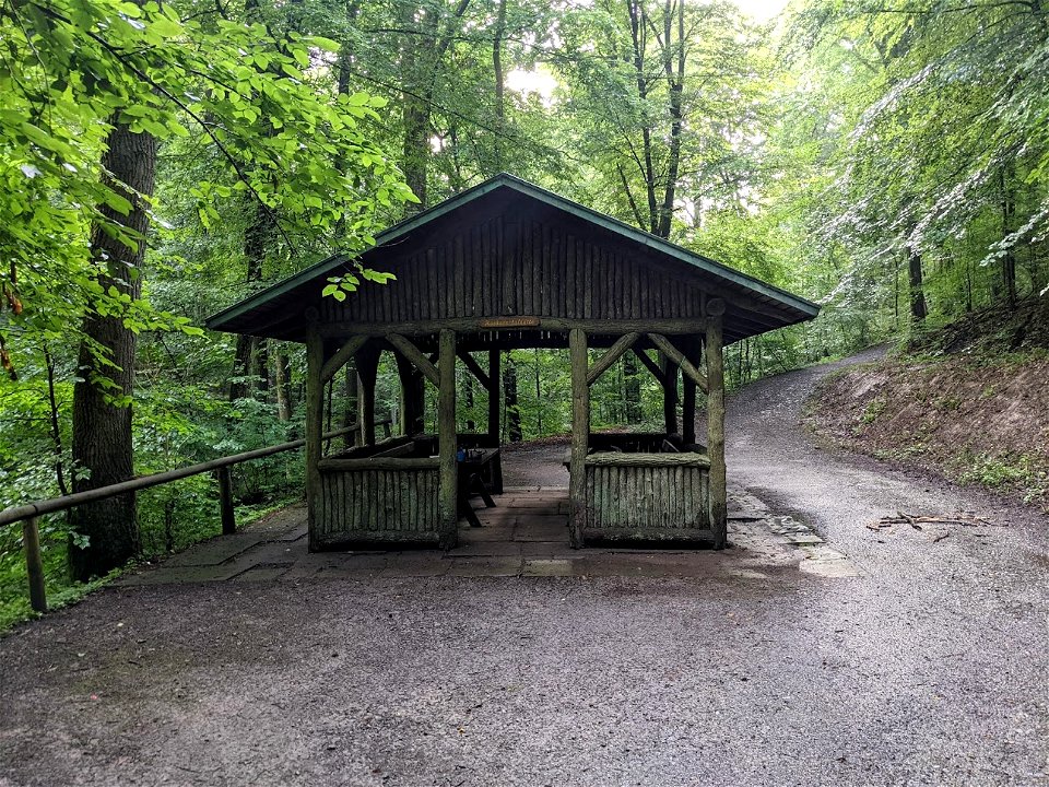 Kaskadentalhütte in der Rhön