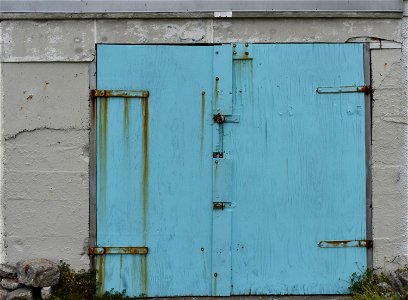 Old Garage Doors Textures photo
