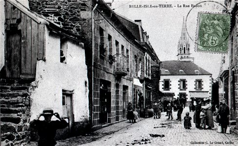 Belle-Isle-en-Terre CPA 1900 photo