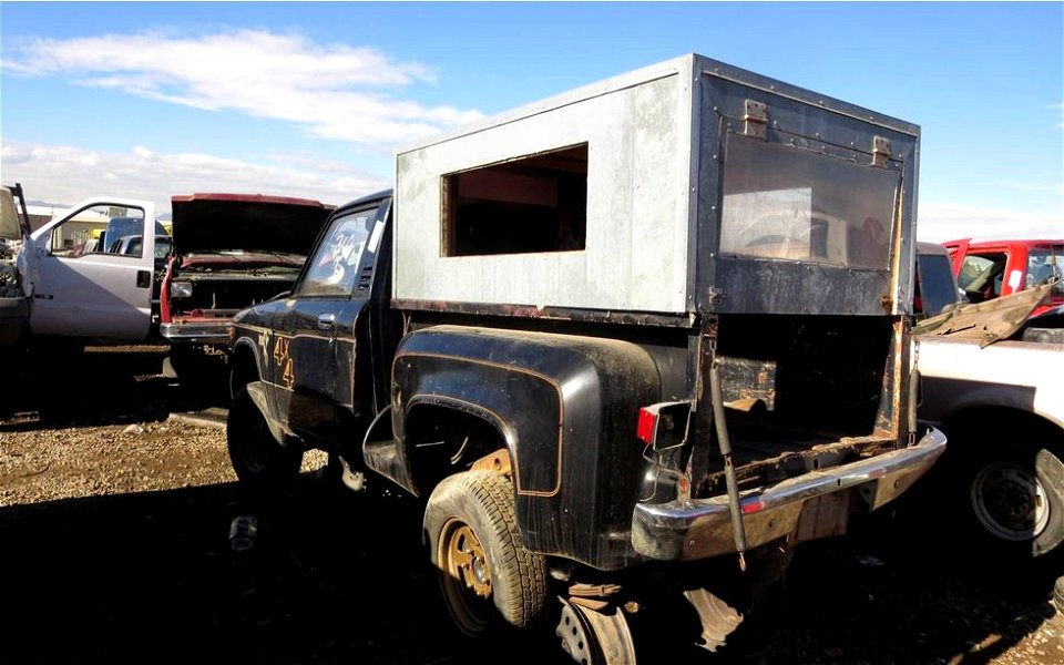 junked 1980 Chevrolet LUV