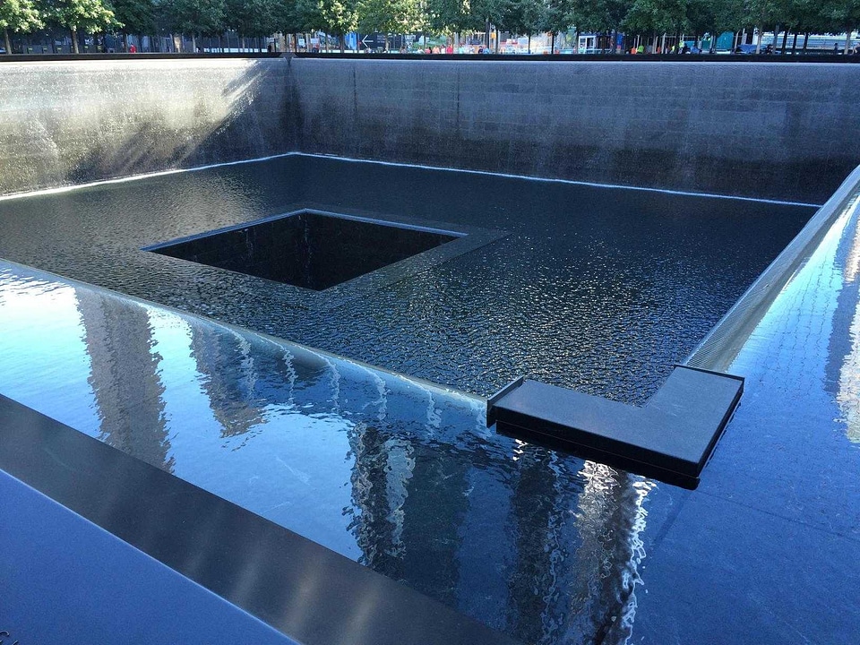 Memorial at World Trade Center Ground Zero