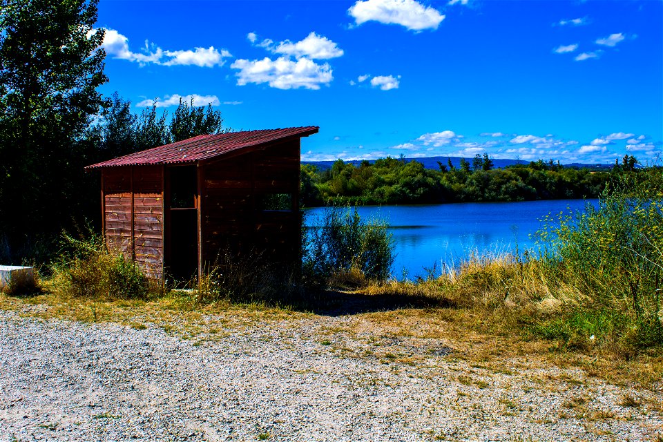 Cabin by the lake