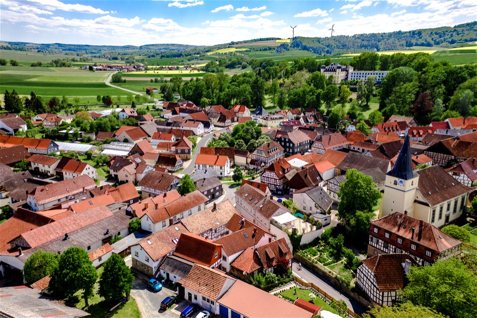 Untermerzbach von oben