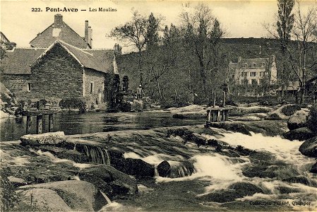 CPA Pont-Aven carte postale ancienne 1910 photo